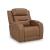 Knightington Power Leather/PVC Power Reclining Living Set w/Audio Seating