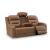 Knightington Power Leather/PVC Power Reclining Living Set w/Audio Seating