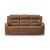 Knightington Power Leather/PVC Power Reclining Living Set w/Audio Seating
