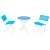 Sling Outdoor Bistro Folding Table Chairs Set
