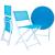 Sling Outdoor Bistro Folding Table Chairs Set