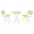 Sling Outdoor Bistro Folding Table Chairs Set