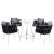 Spencer Rope 5 Piece Outdoor Bistro Patio Set