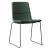 Twist & Sit PU Conference Chair w/Steel Frame & Powder-Coated Wire Steel Base on Glides