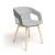 TWIST&SIT Armchair, Wood Base