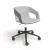 TWIST&SIT Armchair, 5-star Base with Castors