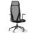D-Chair Executive Swivel Adjustable Office Chair w/Black Frame & Base
