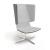 TWIST&SIT High Back Lounge Chair, 4-star Base