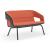 TWIST&SIT 2-Seater Sofa, Metal 4-leg Base