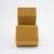 Shape Fabric Pouf w/Backrest