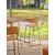 Afi Plywood/Metal Stackable Office High Stool w/Wing Backrest
