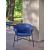 Ismo Fabric Office Lounge Chair w/Metal Base