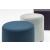 Mix Fabric Customizable Office Pouf