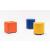 Mix Fabric Customizable Office Pouf