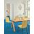 Ulti Fabric Office Conference Chair w/4-Leg Metal Base