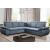 Selly L-Shaped Fabric Convertible Storage Sectional Sofa