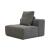 Mallow Fabric Armless Chair