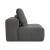 Mallow Fabric Armless Chair