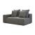 Mallow Fabric Left Arm Facing 2-Seater