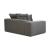 Mallow Fabric Left Arm Facing 2-Seater