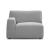 Scoop Customizable Tweed Fabric Modular Sectional Sofa
