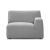 Scoop Customizable Tweed Fabric Modular Sectional Sofa