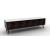 Universal Ceramic/Wood Customizable TV Stand w/2 Doors & Drop-Down Door & Metal Legs