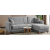 Seren Polyester Convertible Storage Sectional