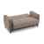 Seren Polyester Convertible Storage Loveseat