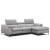 Serena Premium Reclining Leather Right Hand Facing Sectional