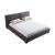 Serene Eco-Suede Upholstered Bed, King Size