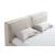 Serene Eco-Suede Upholstered Bed, Queen Size