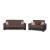 Armada Pro Fabric/PU Convertible Living Room Set