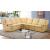 SF 323 Italian Leather Sectional Recliner Sofa