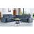 SF 616+ Italian Leather Sectional Sofa w/Adjustable Headrest, Full Power Motion Recliner & Wireless Charger