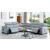 SF 616 Italian Leather Sectional Sofa w/Adjustable Headrest, Full Power Motion Recliner & Optional Wireless Charger