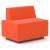 Jazz Chill Out Modular Lounge 6-seater L-shaped Seating with 2 Poufs