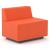 Jazz Chill Out Modular Lounge 5-seater L-shaped Seating with Pouf