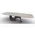 Seashell W118.1-inch Ceramic/Cement Customizable Elliptical Dining Table