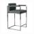 Timeless Velvet Bar Stool with Arms