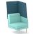 Arcipelago 9 Seater Modular Seating w/Highback