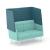 Arcipelago Two Seater Modular Sofa with Highback