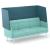 Arcipelago Three Seater Modular Sofa with Highback