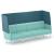 Arcipelago Four Seater Modular Sofa with Highback