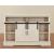 Shack Sliding Doors Console TV Stand