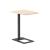 Mobi Mobile Office Coffee Table w/Metal Base