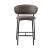 Oleandro Fabric/Metal Customizable Counter Stool
