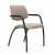 Gama Set of Visitor Armchairs, Upholstered Seat & Back, 4-leg Frame