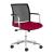 Diva Task/Meeting Chair w/Polished Aluminium Base & Castors
