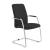 Gama Visitor Armchair, Upholstered Seat & High Back, Cantilever Frame